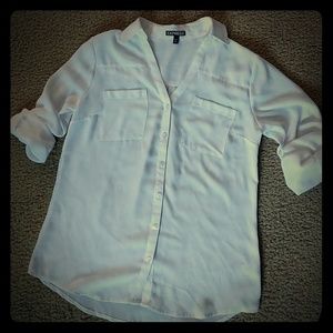 Like new! Express Button-up White Sz. S